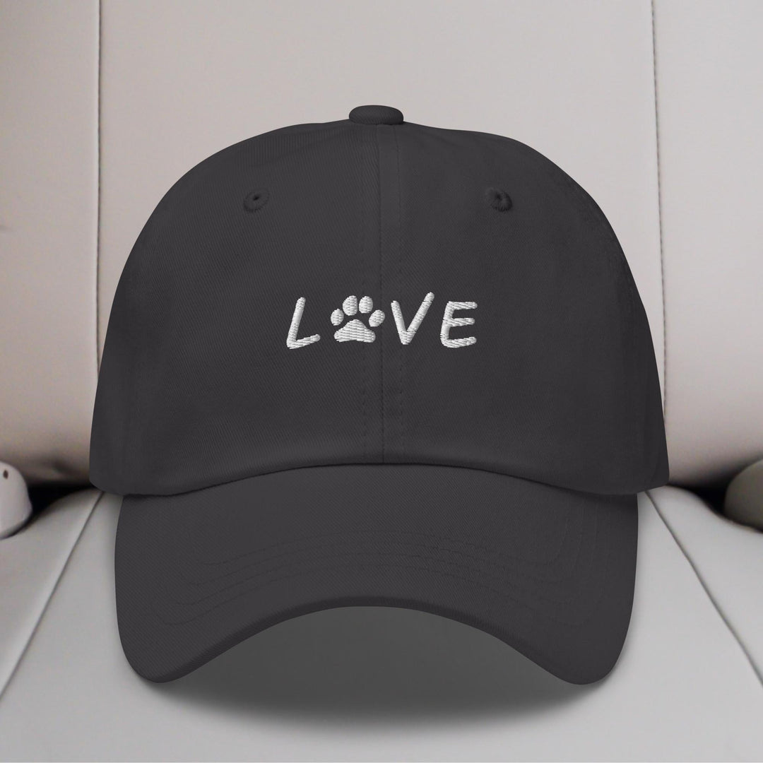 Dog Love Embroidered Hat
