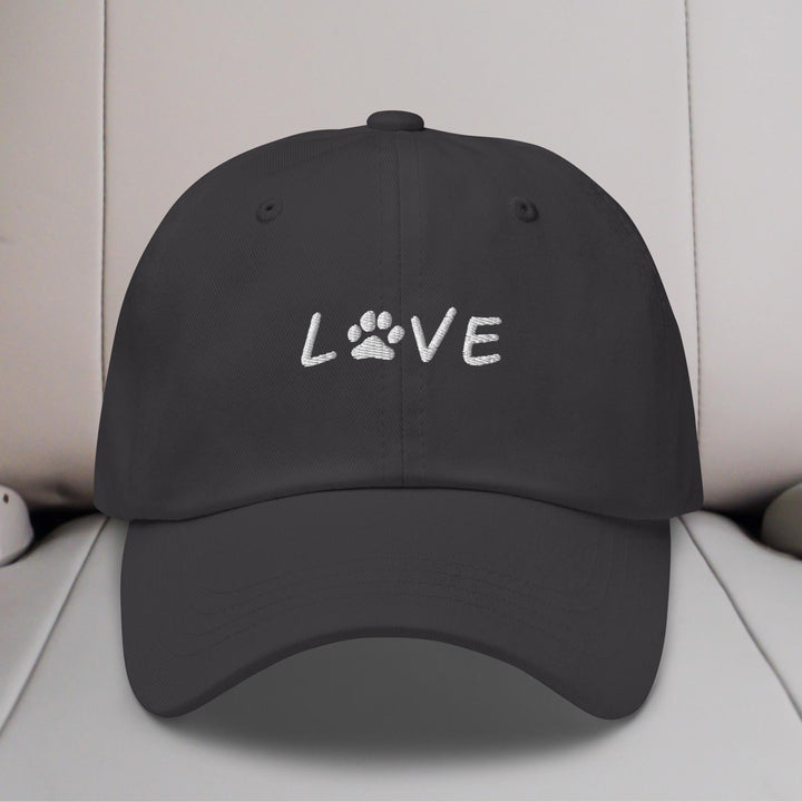 Dog Love Embroidered Hat