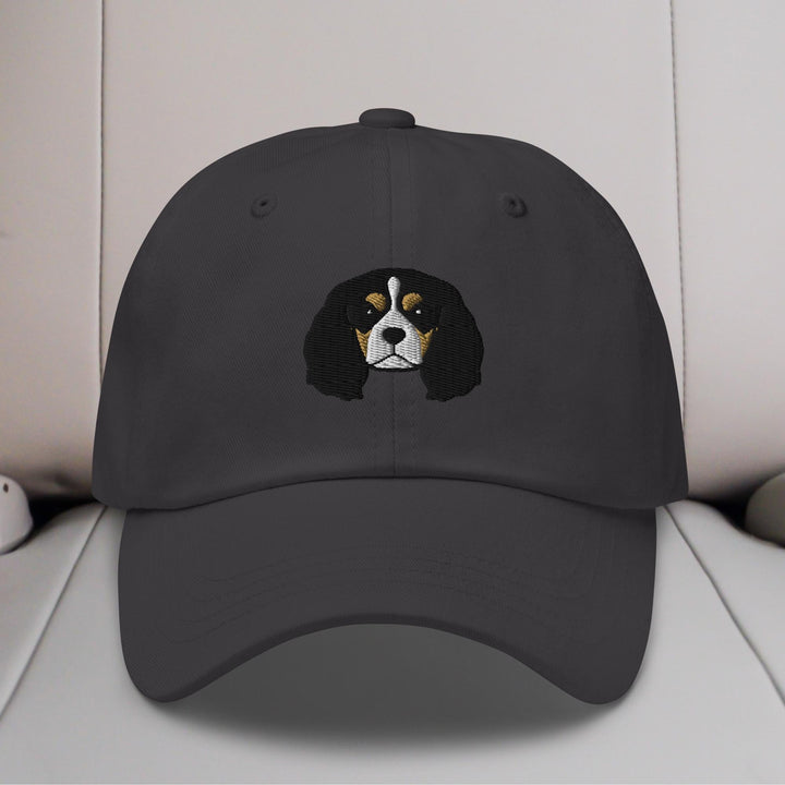 Cavalier King Charles Spaniel Head (Tricolor) Embroidered Hat