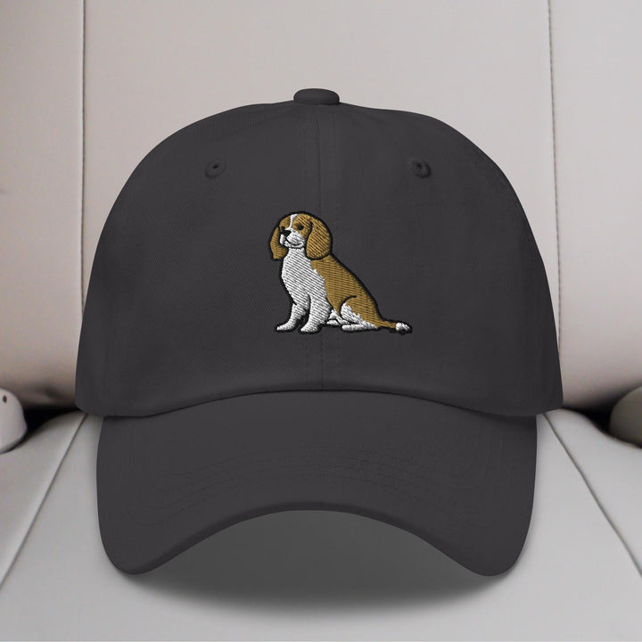 Cavalier King Charles Spaniel Sit (Blenheim) Embroidered Hat