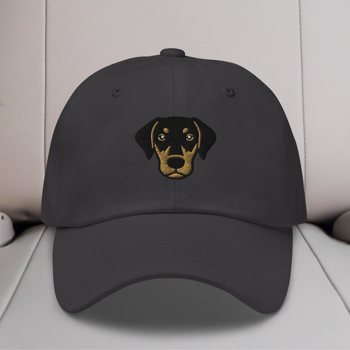 Doberman Head (Natural) Embroidered Hat