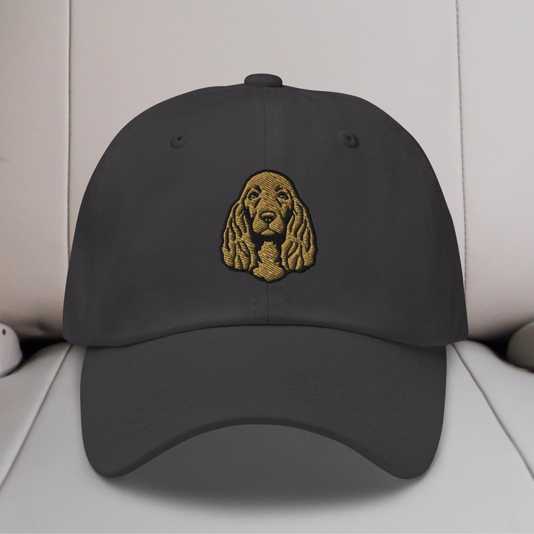 Field Spaniel Head Embroidered Hat
