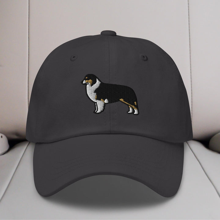 Australian Shepherd (Black) Embroidered Hat