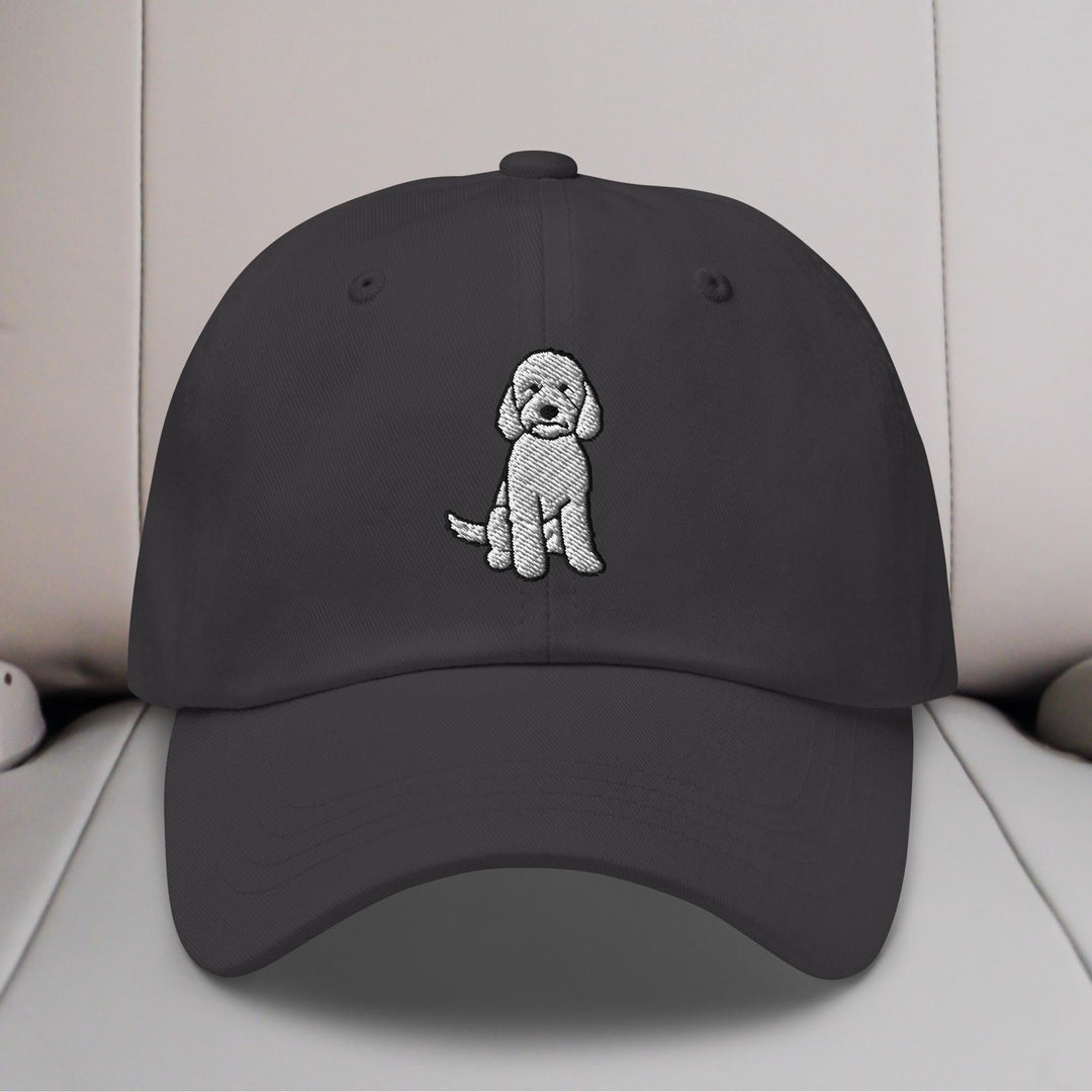 Goldendoodle (White) Embroidered Hat