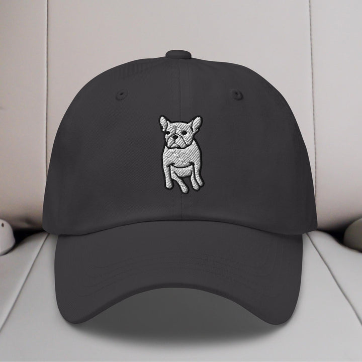 Frenchie Sit Embroidered Hat