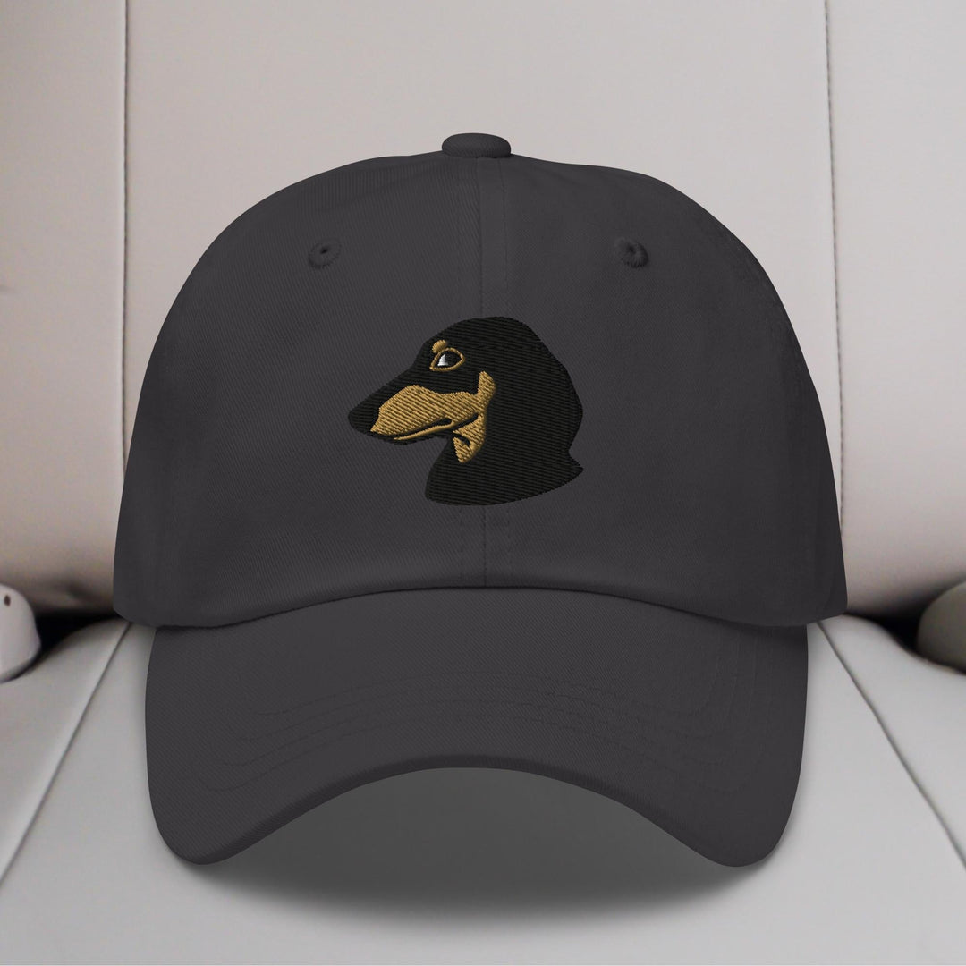 Dachshund Head (Black & Tan) Embroidered Hat