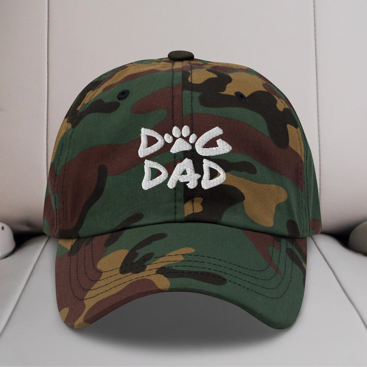 Dog Dad Paw Embroidered Hat