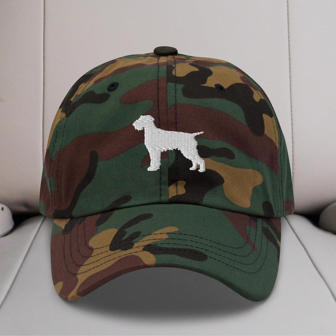 German Wirehaired Pointer Embroidered Hat