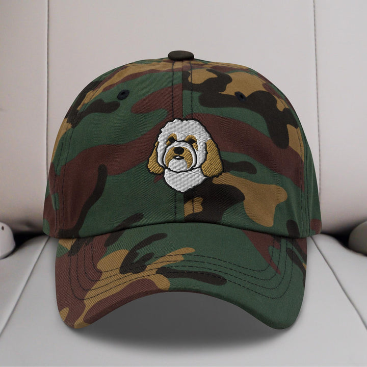 Havanese Head Embroidered Hat