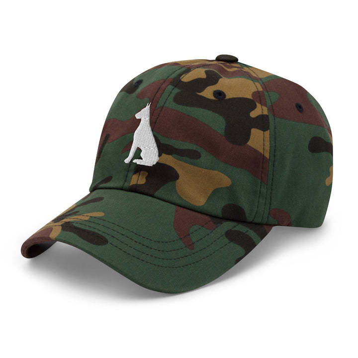 Doberman Silhouette Embroidered Hat