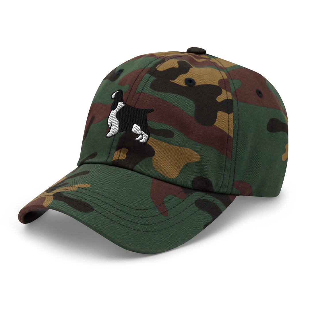 English Springer Spaniel (Black & White) Embroidered Hat
