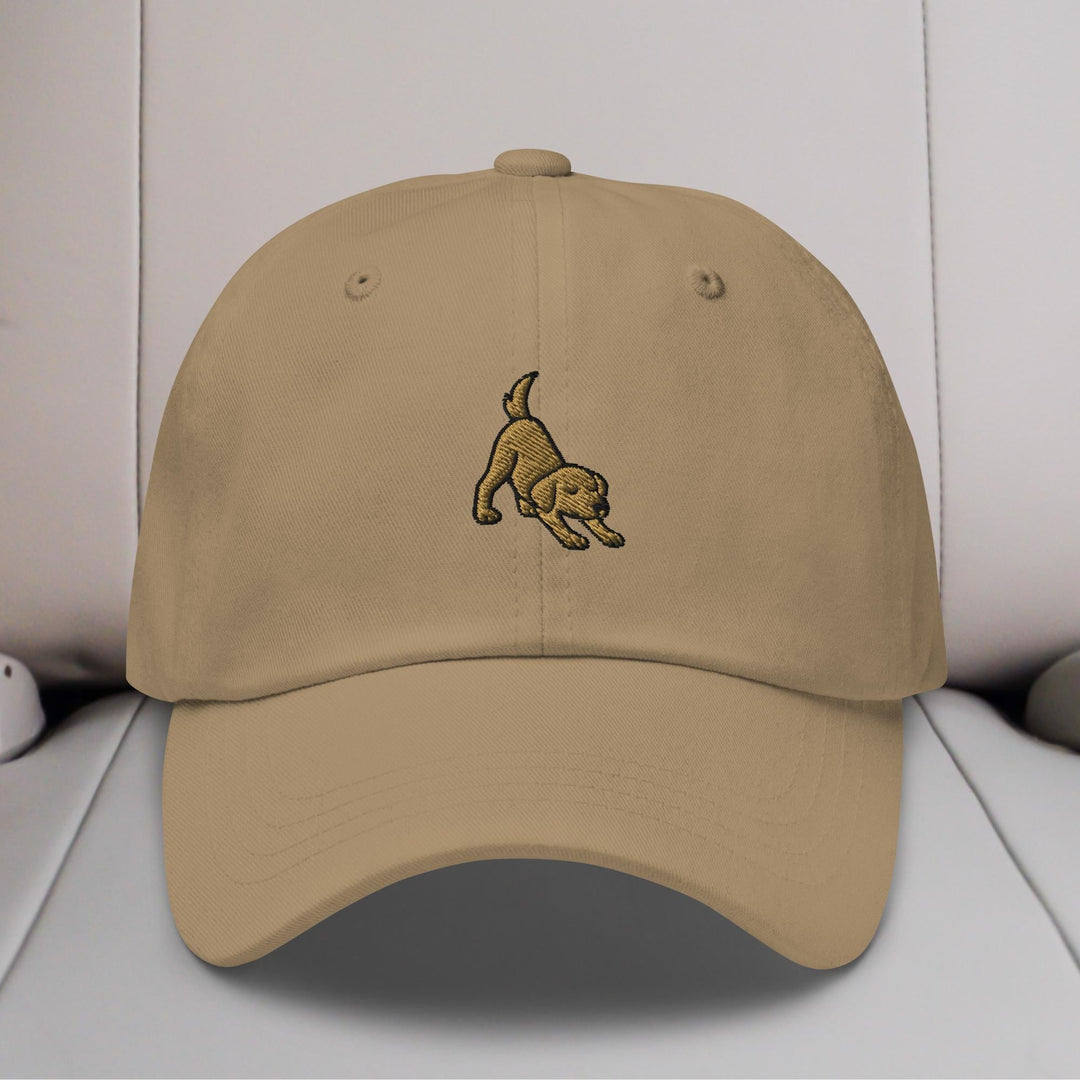 Downward Dog Embroidered Hat