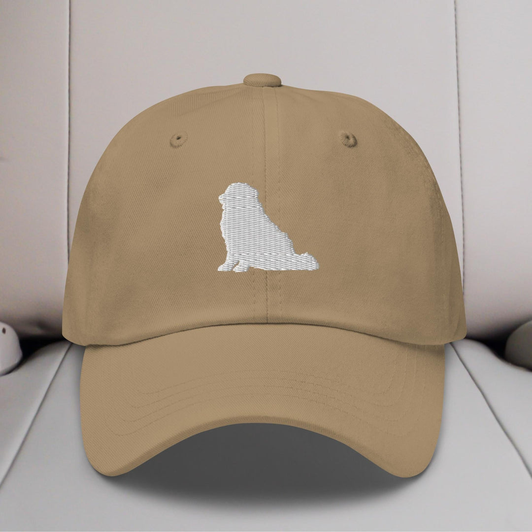 Bernese Mountain Dog Silhouette Embroidered Hat