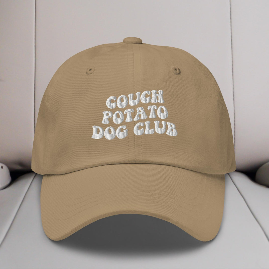 Couch Potato Dog Club Embroidered Hat