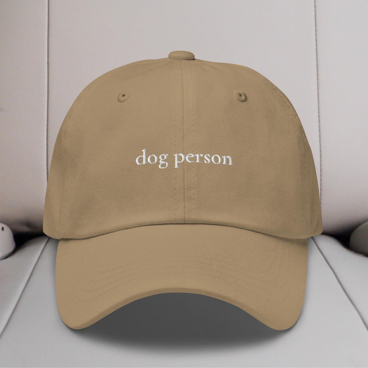 Dog Person Embroidered Hat