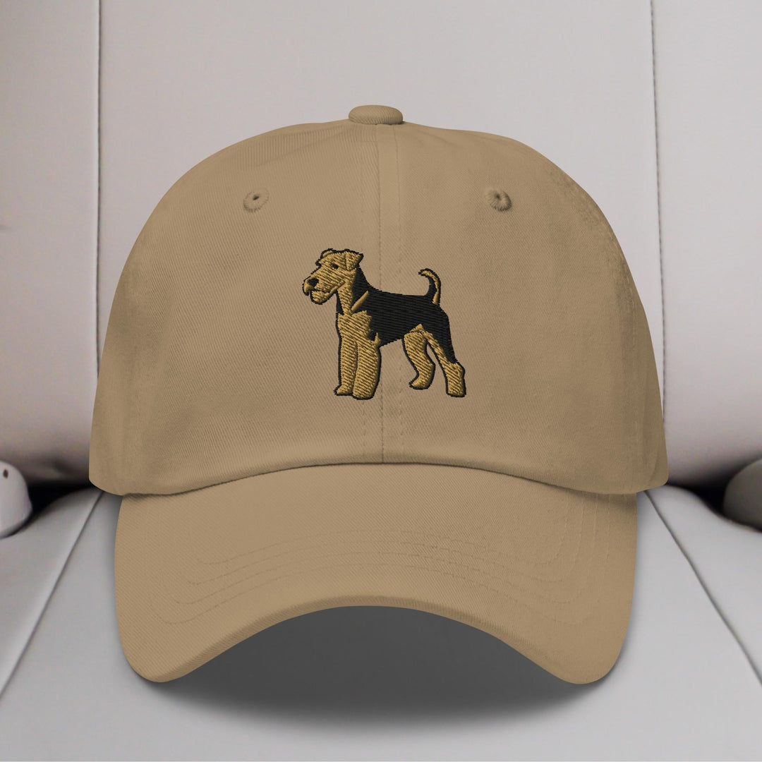 Airedale Terrier Embroidered Hat
