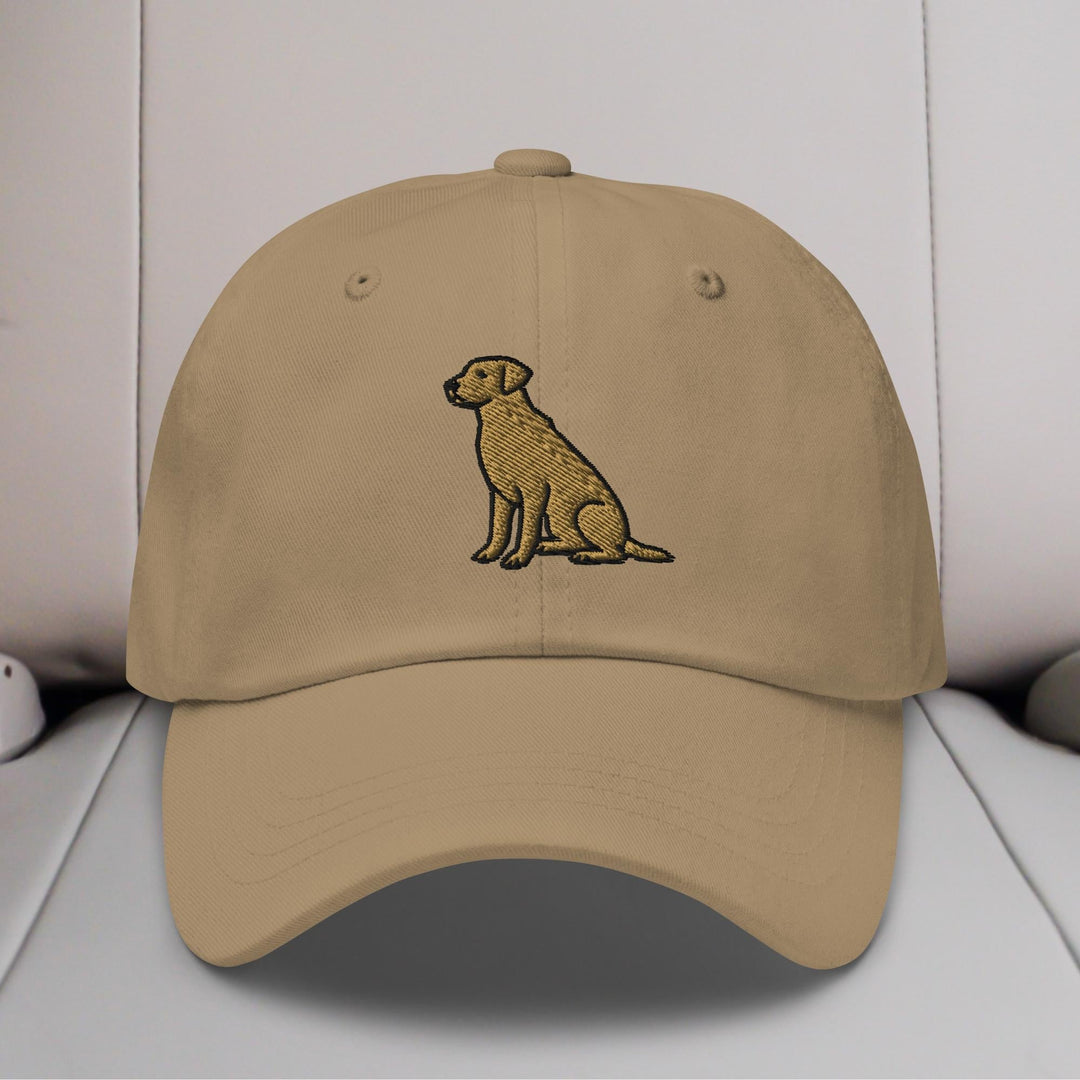 Labrador Retriever Sit Embroidered Hat