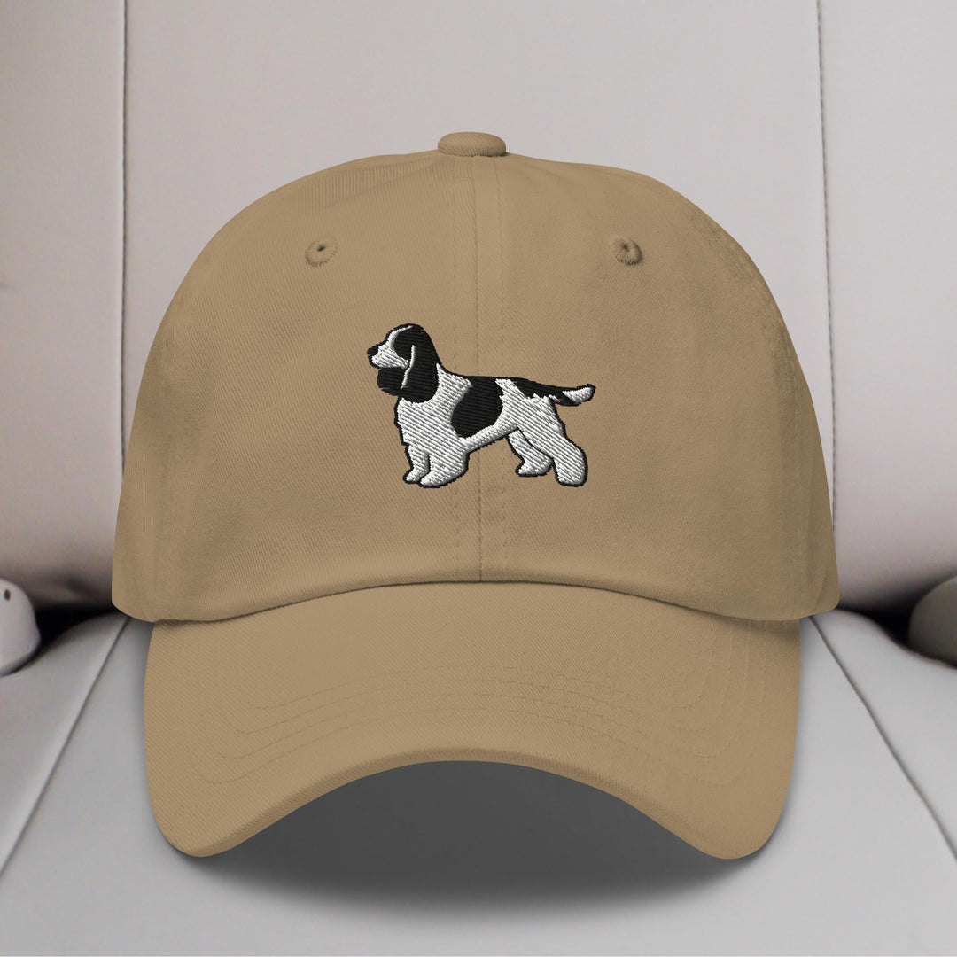 English Cocker Spaniel Embroidered Hat