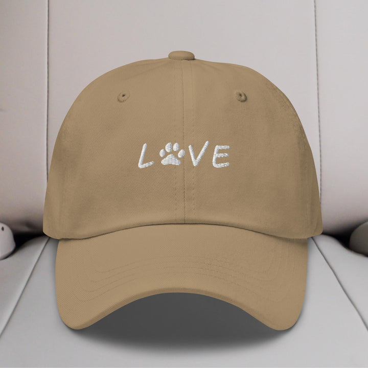 Dog Love Embroidered Hat