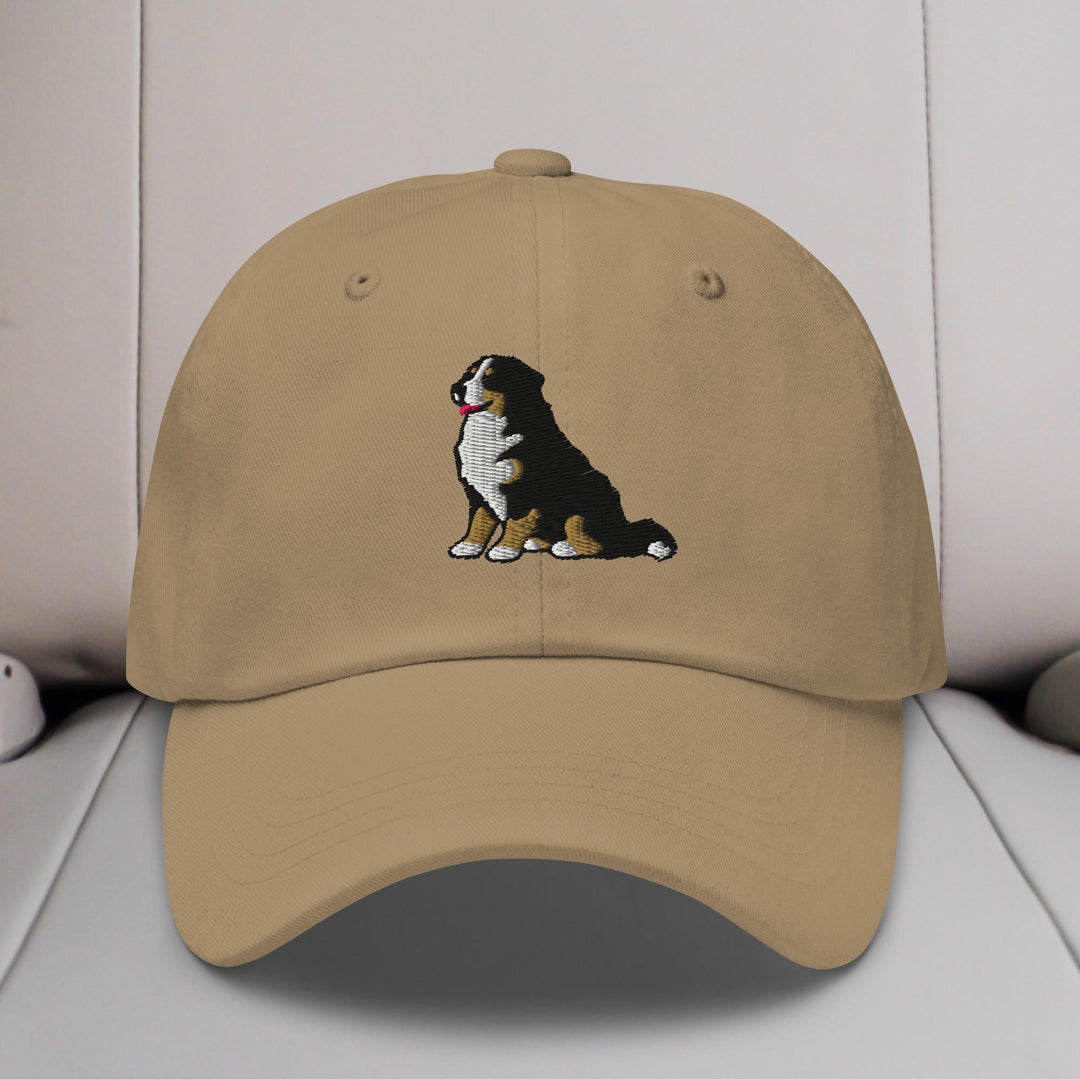 Bernese Mountain Dog Embroidered Hat