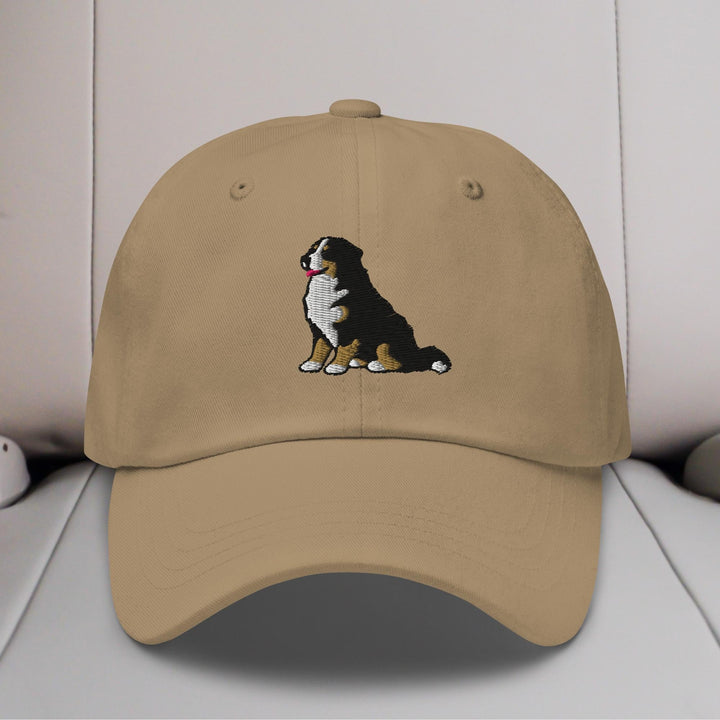 Bernese Mountain Dog Embroidered Hat