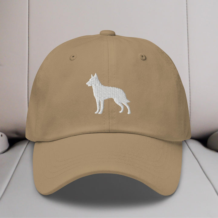 Belgian Malinois Silhouette Embroidered Hat