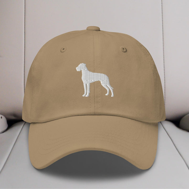 Great Dane Silhouette Embroidered Hat
