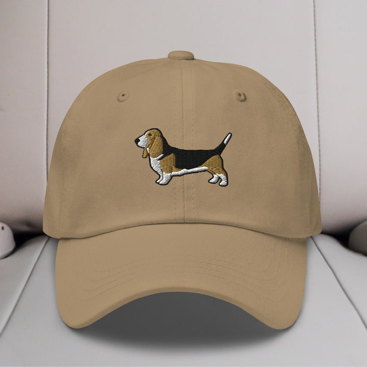 Basset Hound Embroidered Hat