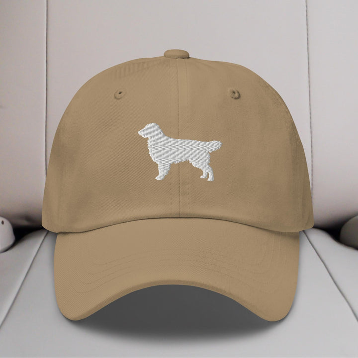 Golden Retriever Silhouette Embroidered Hat