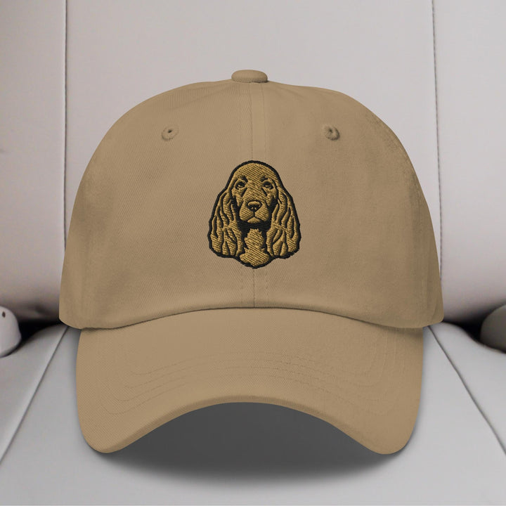 Field Spaniel Head Embroidered Hat