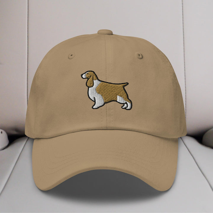 English Springer Spaniel (Liver & White) Embroidered Hat