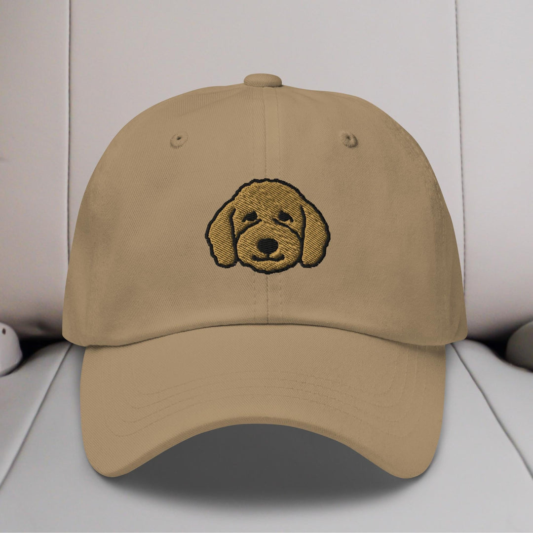 Labradoodle Head Embroidered Hat