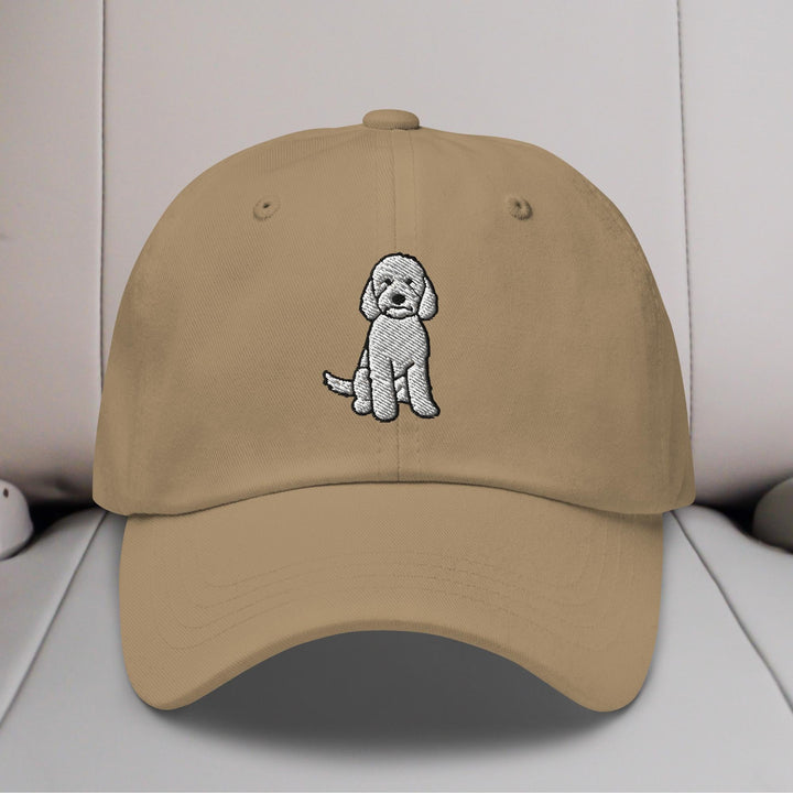 Goldendoodle (White) Embroidered Hat