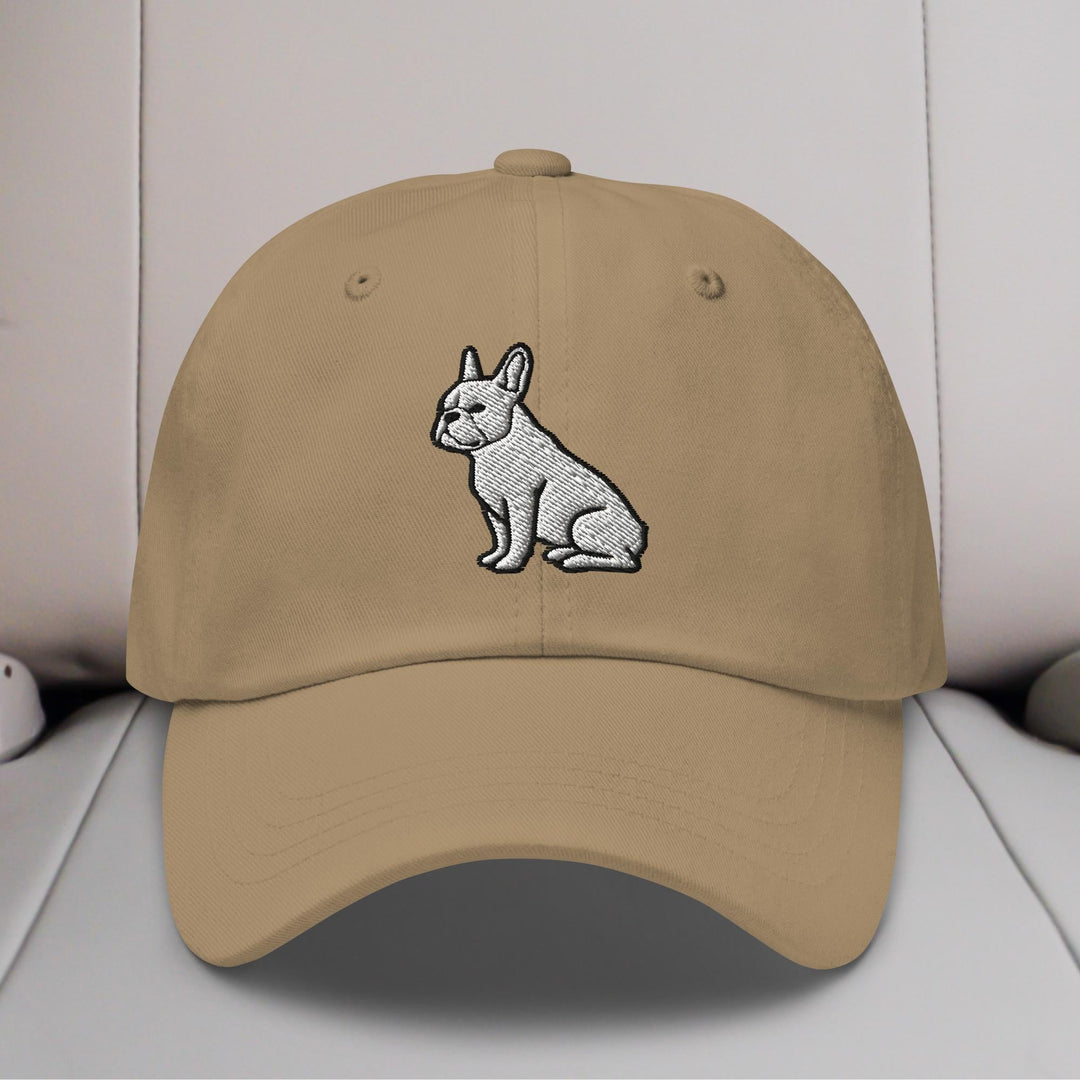 French Bulldog Sit Embroidered Hat