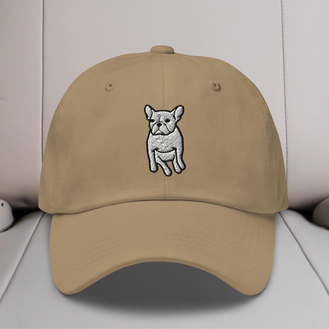 Frenchie Sit Embroidered Hat