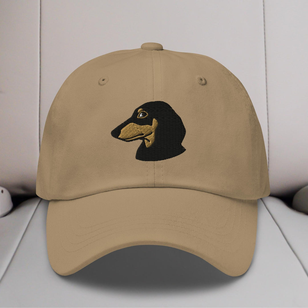 Dachshund Head (Black & Tan) Embroidered Hat
