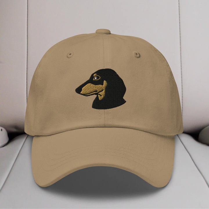 Dachshund Head (Black & Tan) Embroidered Hat