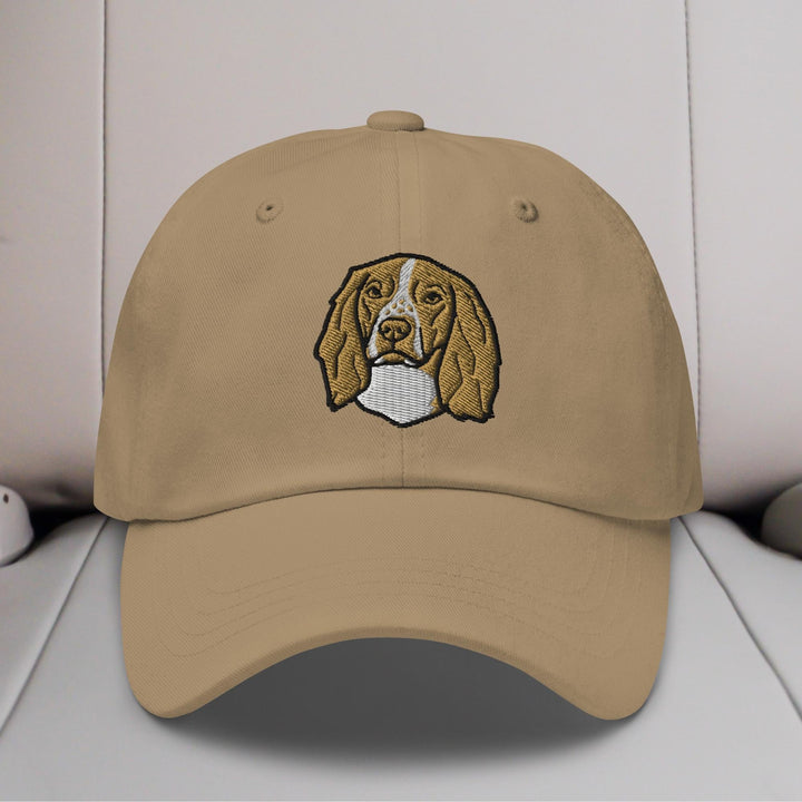 English Cocker Spaniel Head (Working) Embroidered Hat