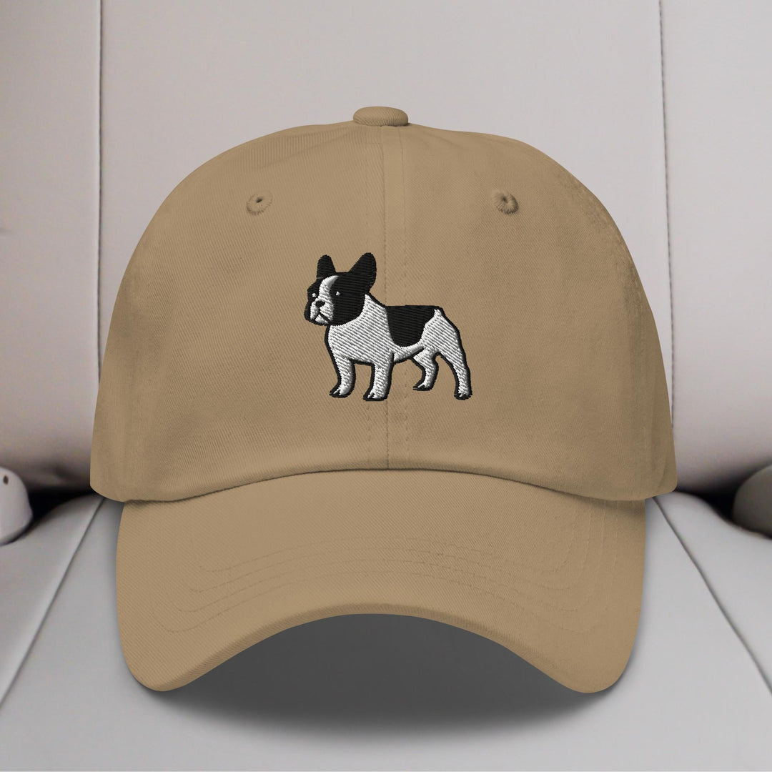 French Bulldog (Pied) Embroidered Hat