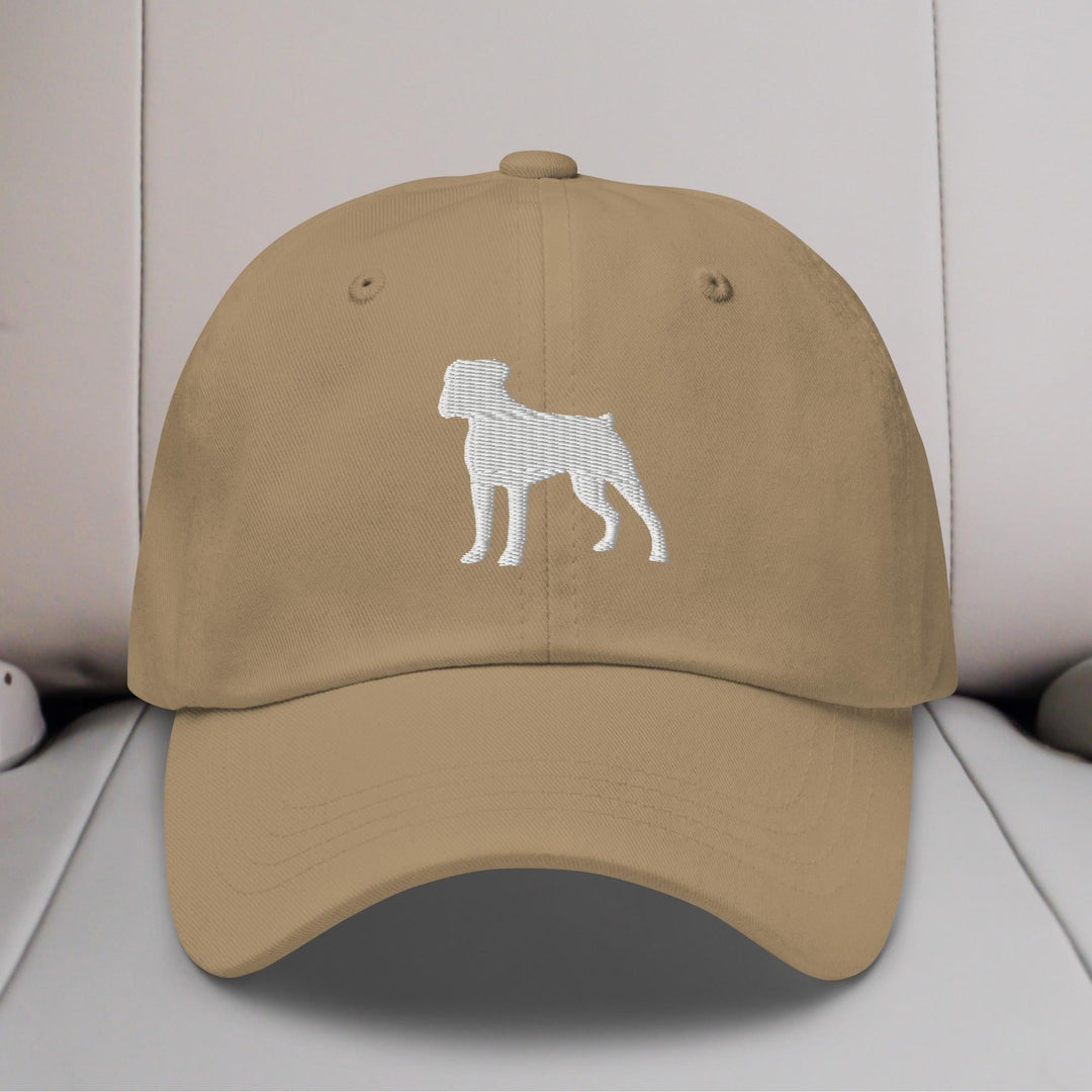 Boxer Silhouette Embroidered Hat