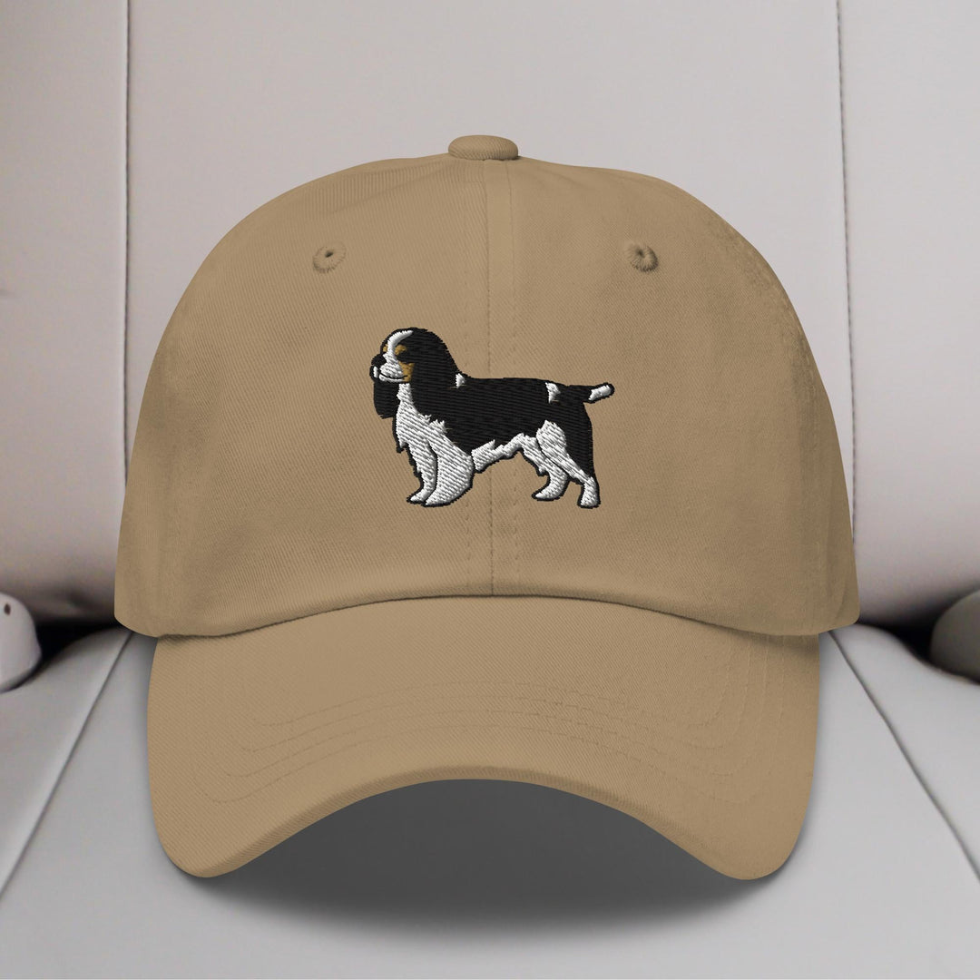 Cavalier King Charles Spaniel (Tricolor) Embroidered Hat