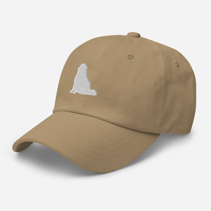 Bernese Mountain Dog Silhouette Embroidered Hat