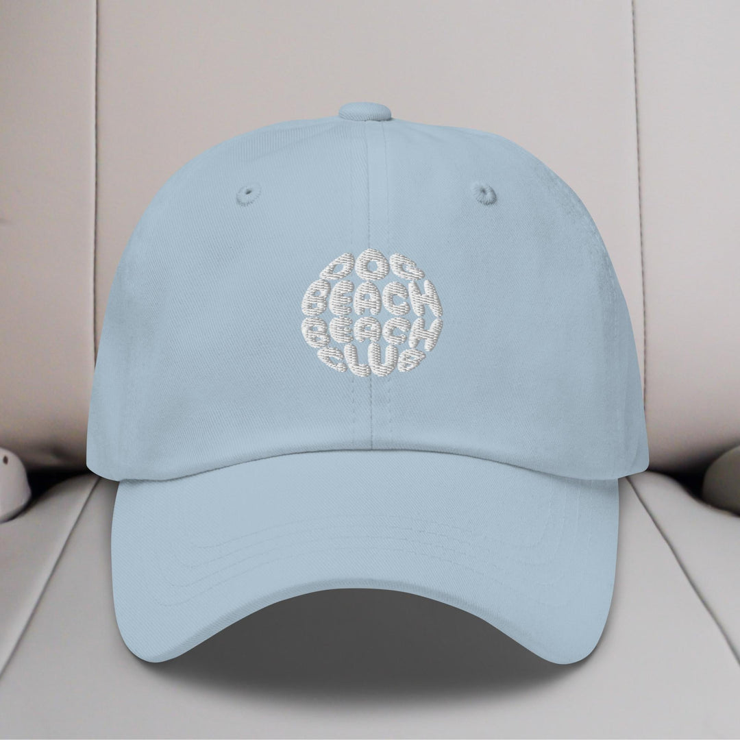 Dog Beach Beach Club Embroidered Hat