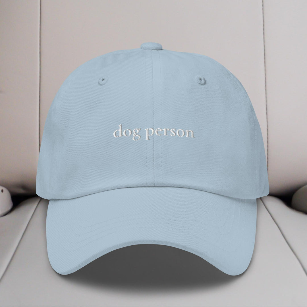 Dog Person Embroidered Hat