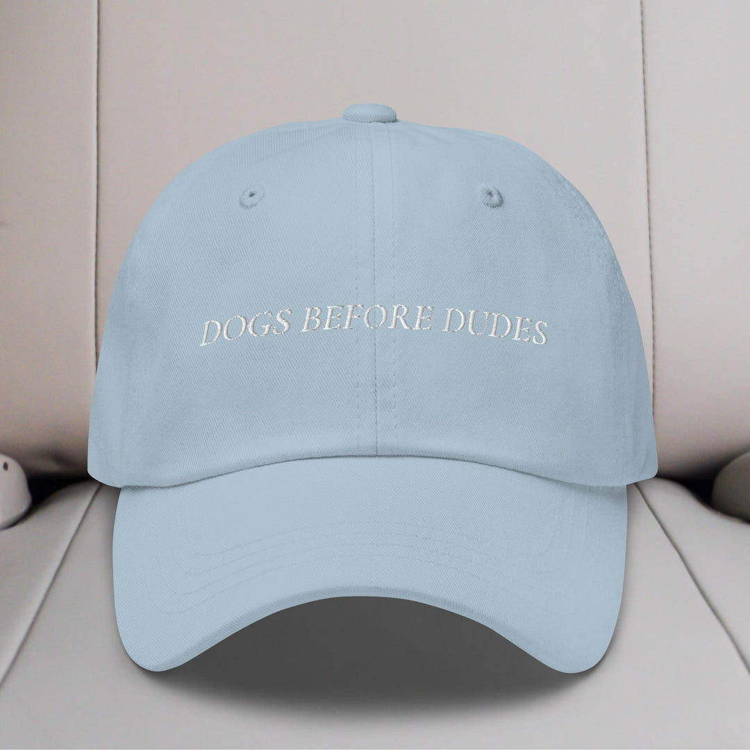 Dogs Before Dudes Embroidered Hat