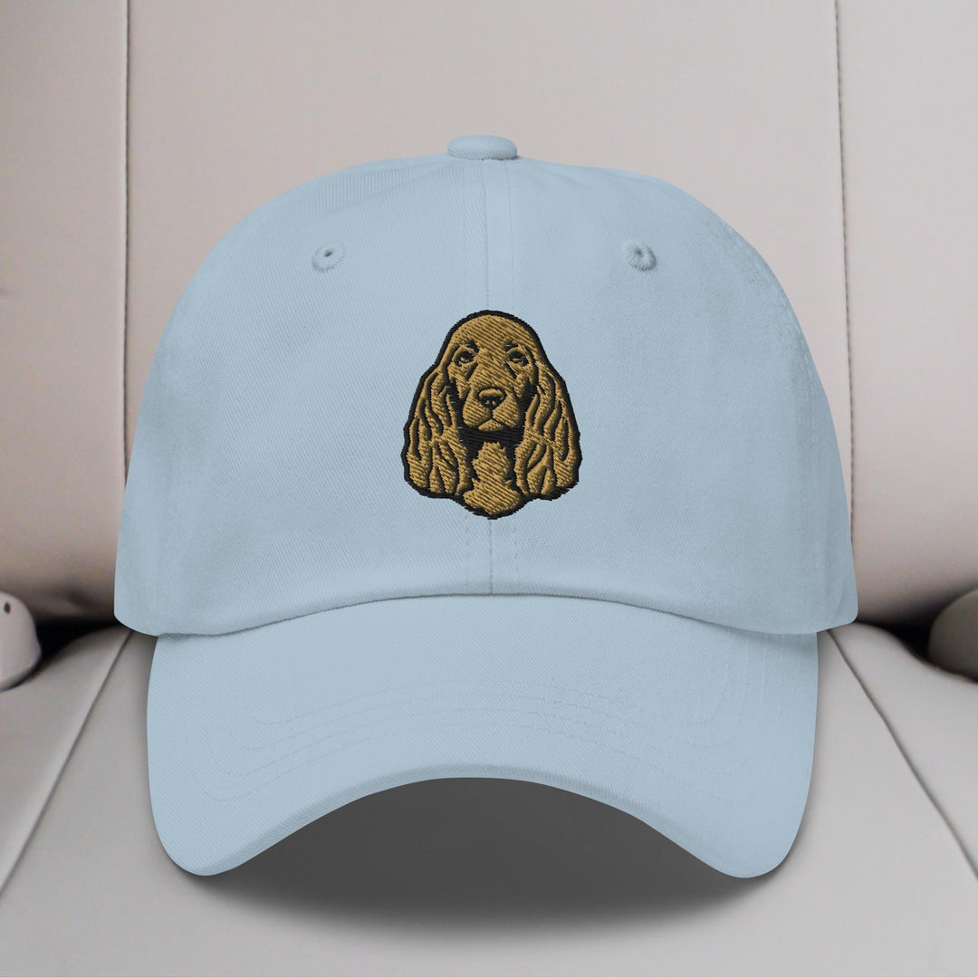 Field Spaniel Head Embroidered Hat