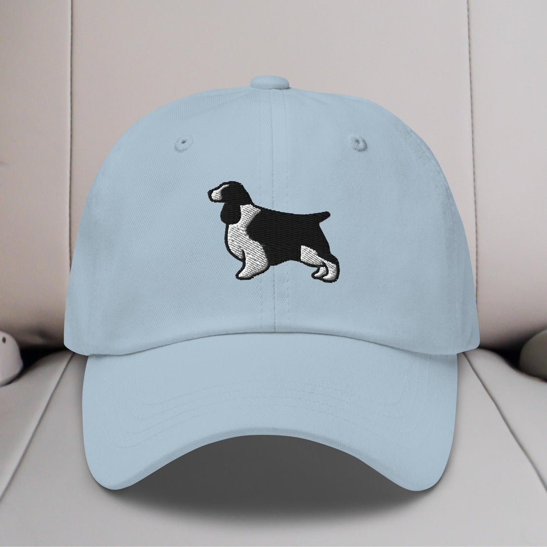 English Springer Spaniel (Black & White) Embroidered Hat