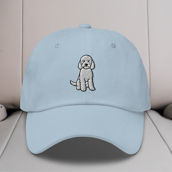 Goldendoodle (White) Embroidered Hat