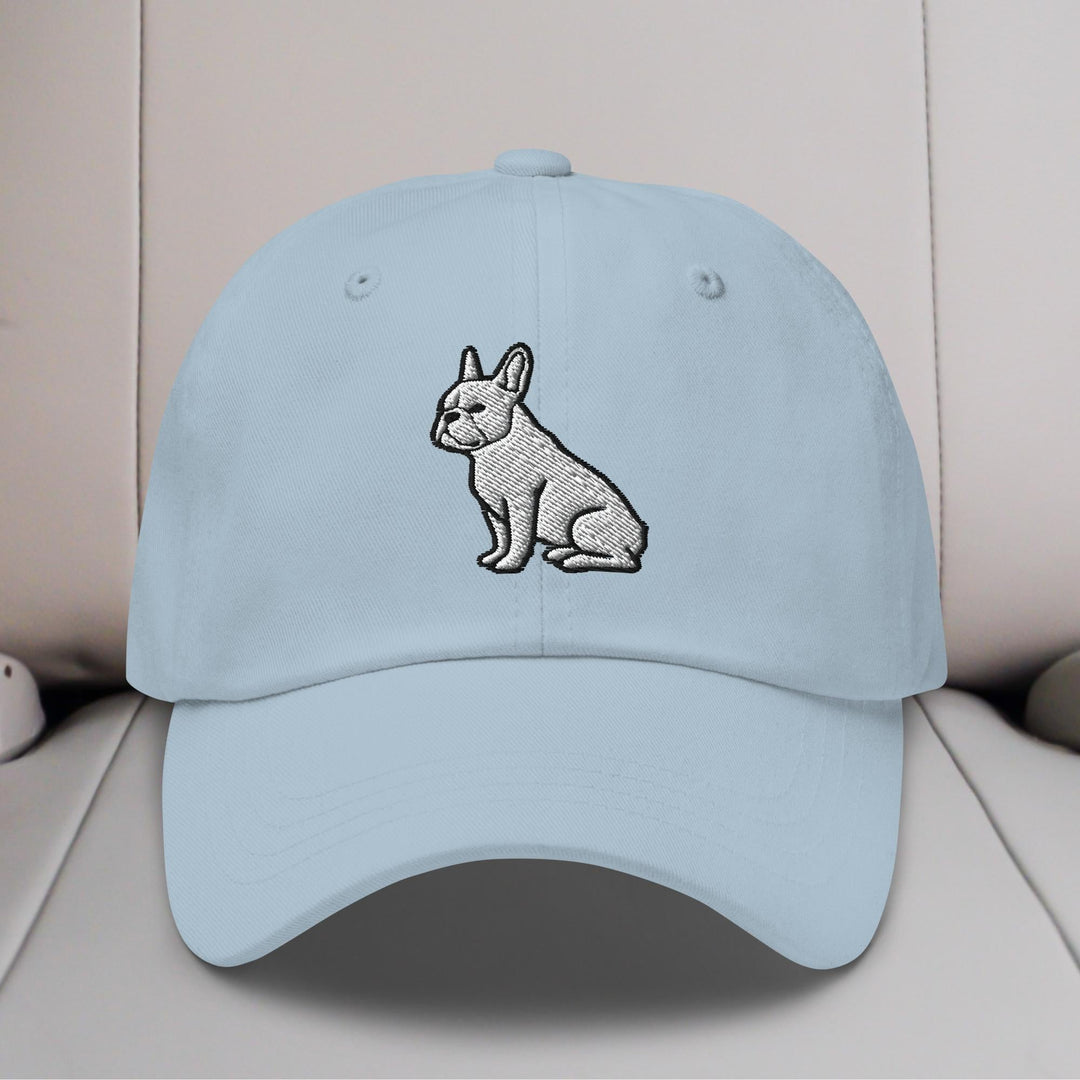 French Bulldog Sit Embroidered Hat