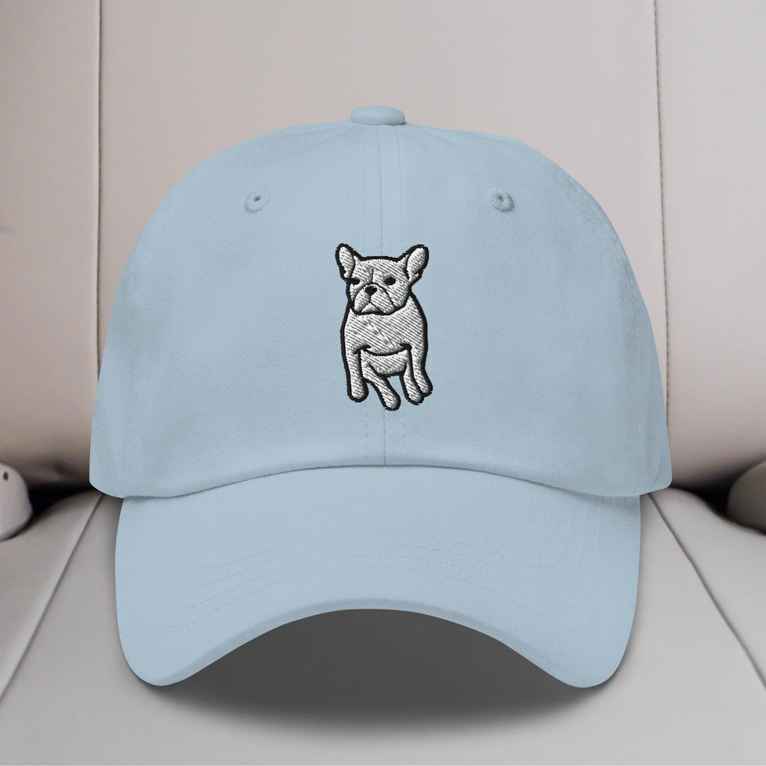 Frenchie Sit Embroidered Hat